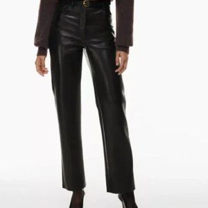 Wilfred Melina Black Leather Pants NWT
